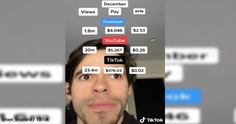 Comedian Shares How Much Money He Makes On TikTok