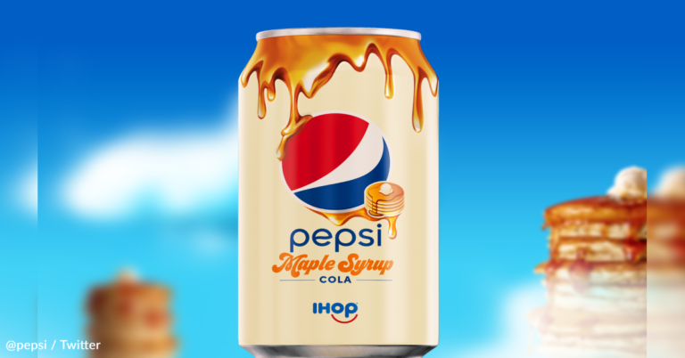 Pepsi And IHOP Just Released A Limited-Edition Maple Syrup Cola