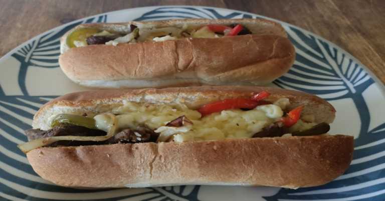 Sheet Pan Mini Philly Cheesesteaks
