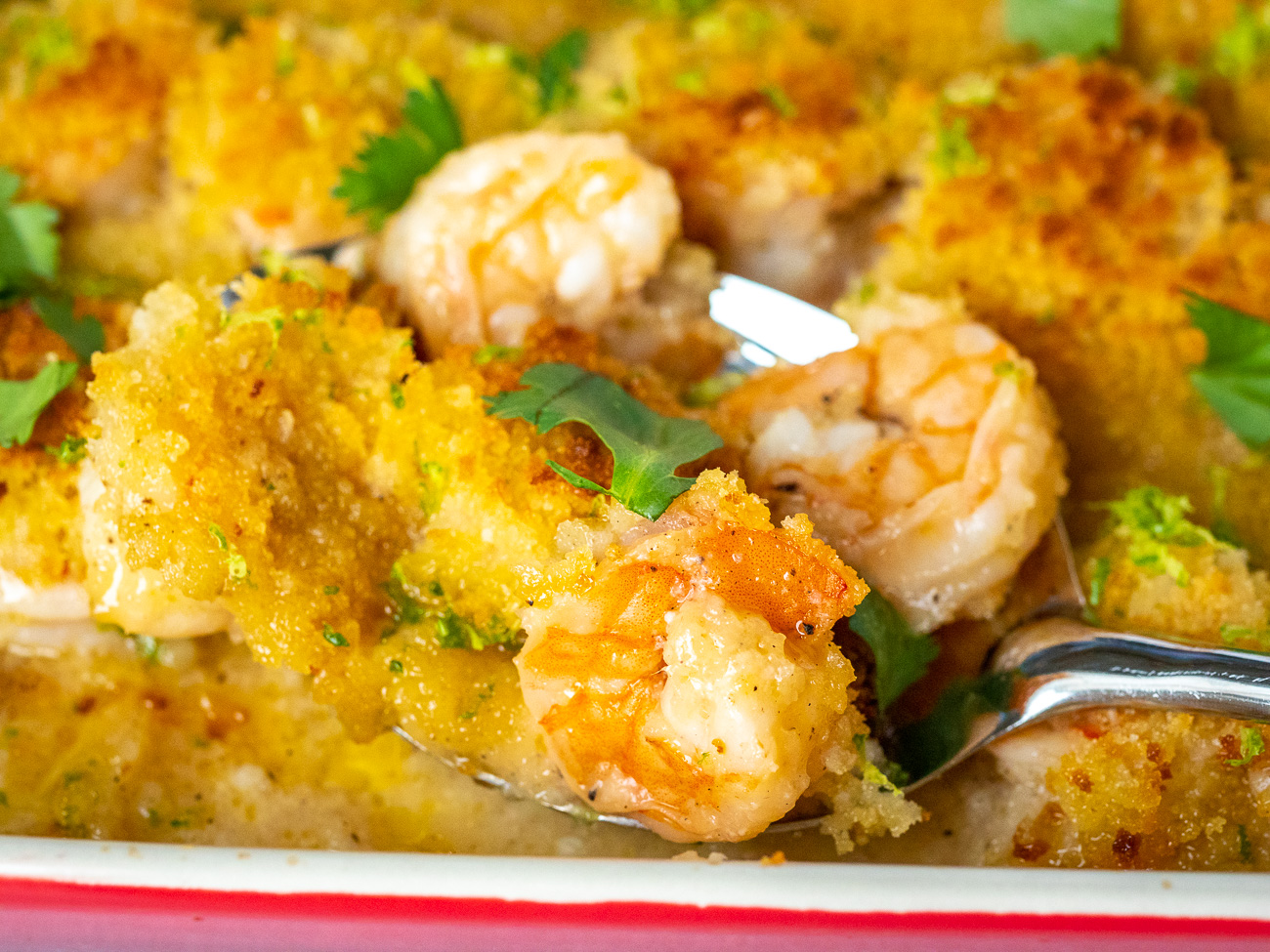 Crunchy Honey Garlic Baked Shrimp | 12 Tomatoes