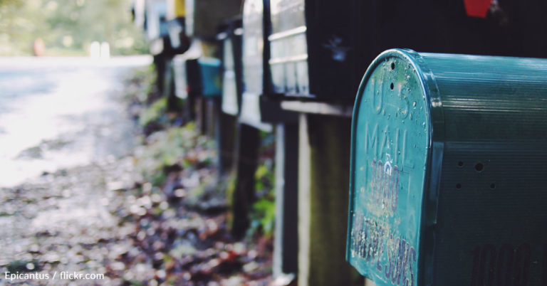 The Reason You Might Find A Dryer Sheet In Your Mailbox