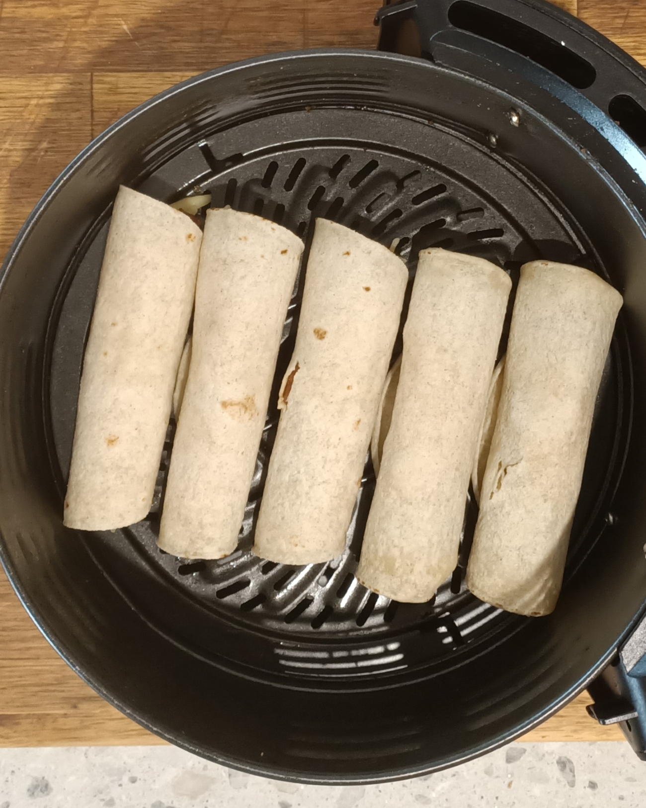Roll and Place into Air Fryer 1