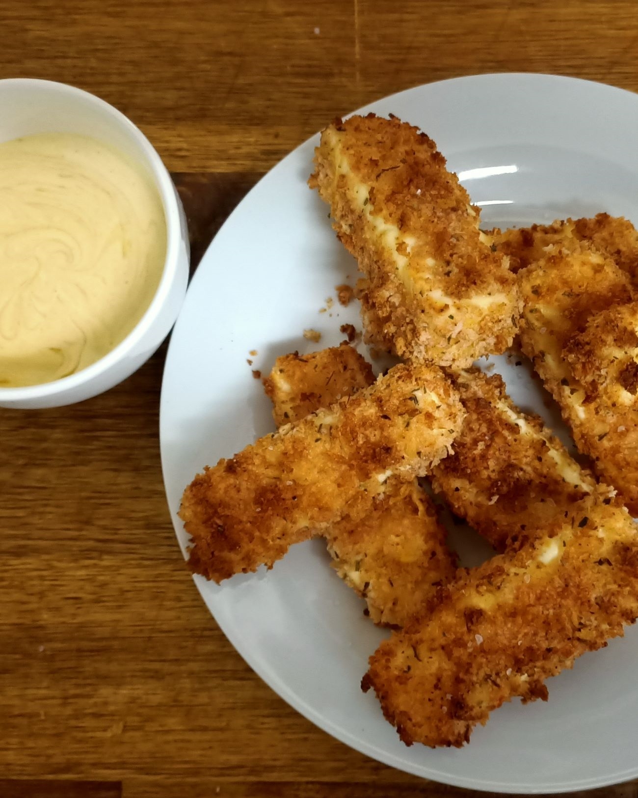 Panko Halloumi Sticks Vert 3