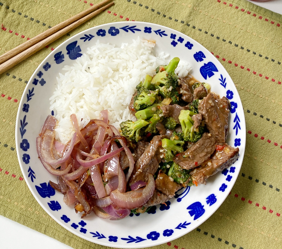 Thai Sweet Chili Beef and Broccoli