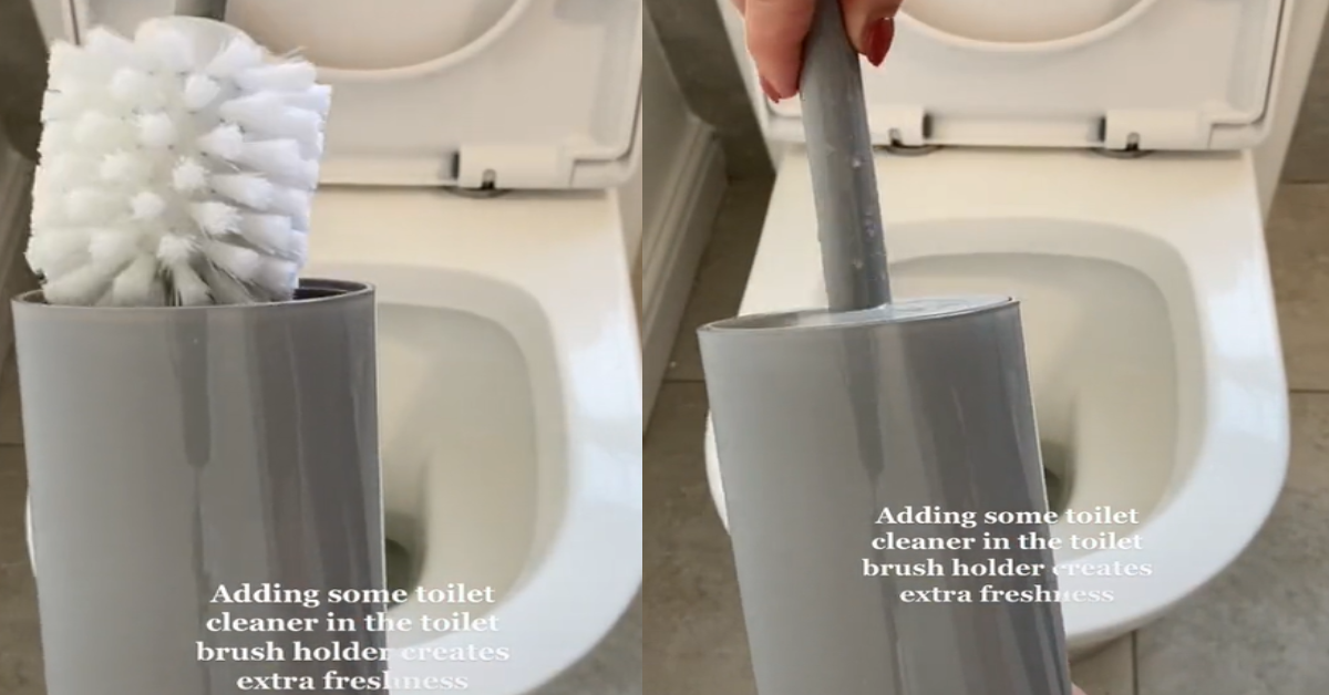 How To Clean The Toilet Brush And Holder