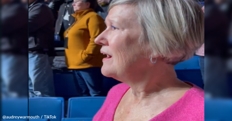 Mom Has Emotional Reaction To Seeing Elton John In Concert