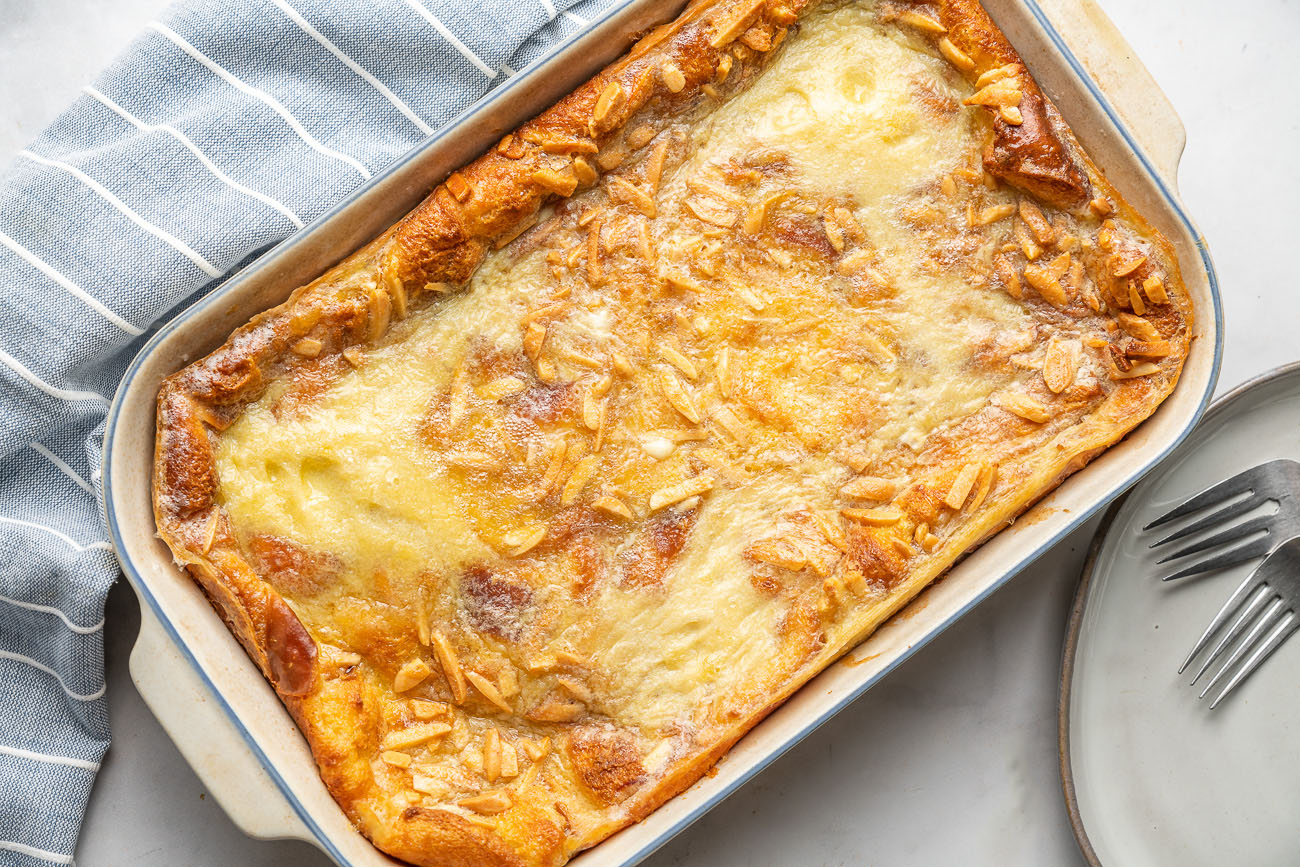 Amaretto Bread Pudding