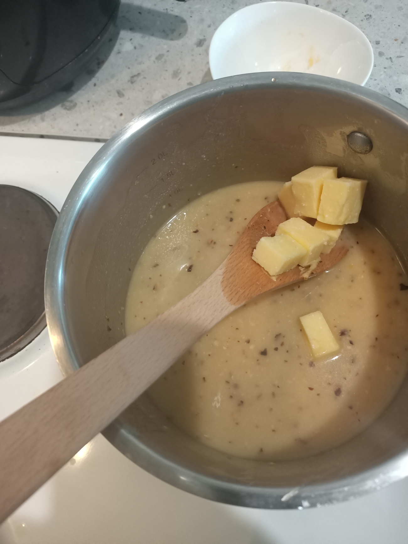 Add Cheese in Batches