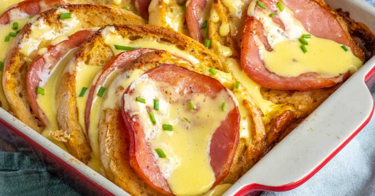 Eggs Benedict Breakfast Bake