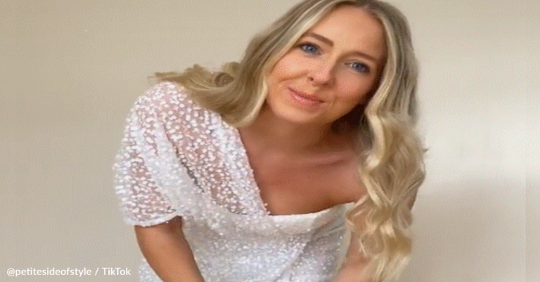 Bride Finds Beautiful Wedding Dress For Less Than $70