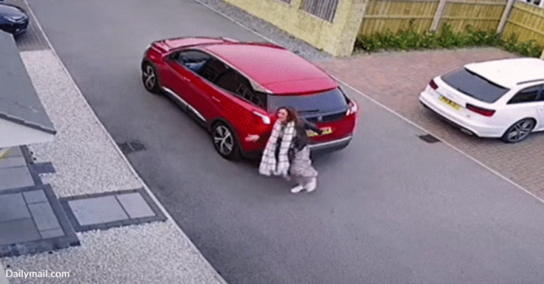 Home Video Captures The Moment A Woman Came Home From A ‘Quick Lunch’ With Friends