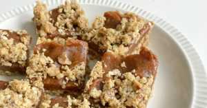 Healthy Coconut Date Bars