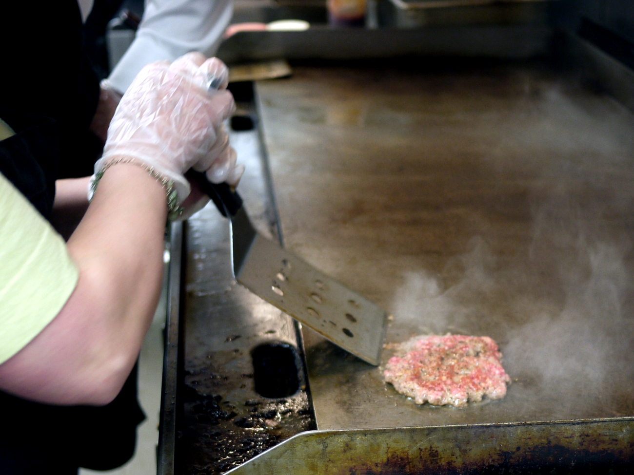 Smashburger on the Grill