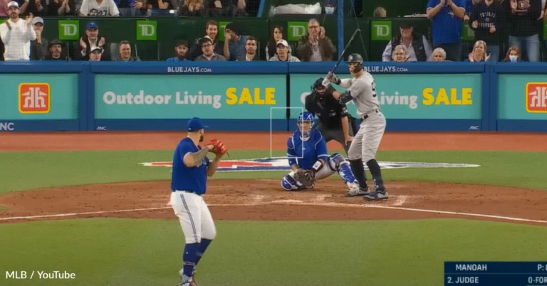 Blue Jays Fan Offers Young Yankees Fan The Homerun Ball