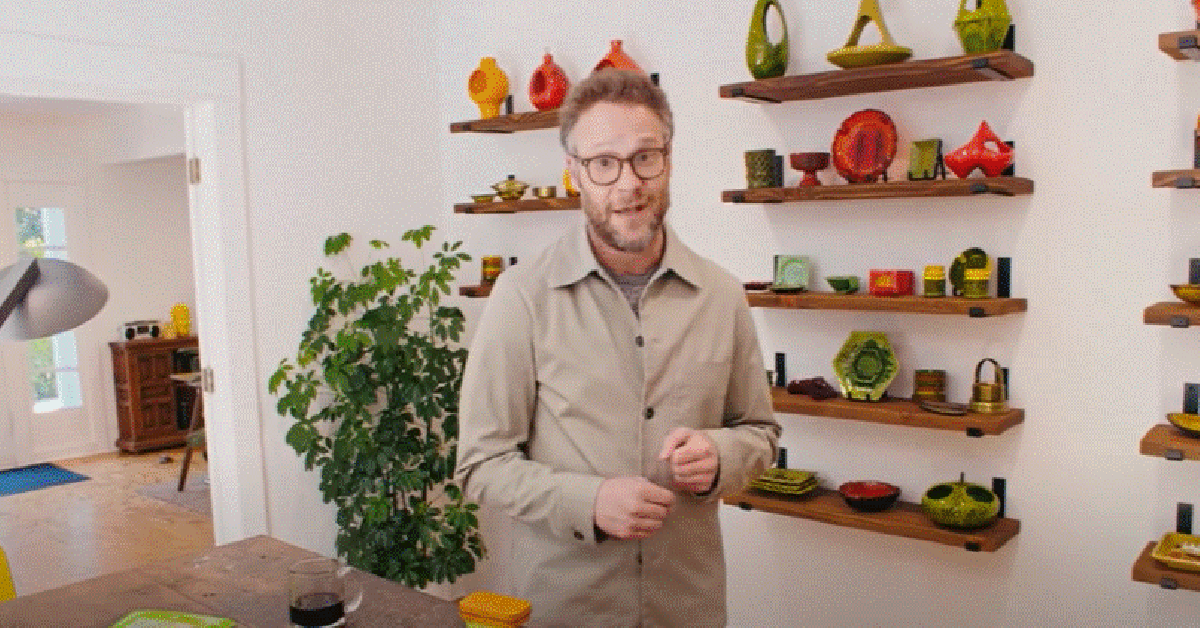 Seth Rogen's Houseplant Drops Side Table Ashtray