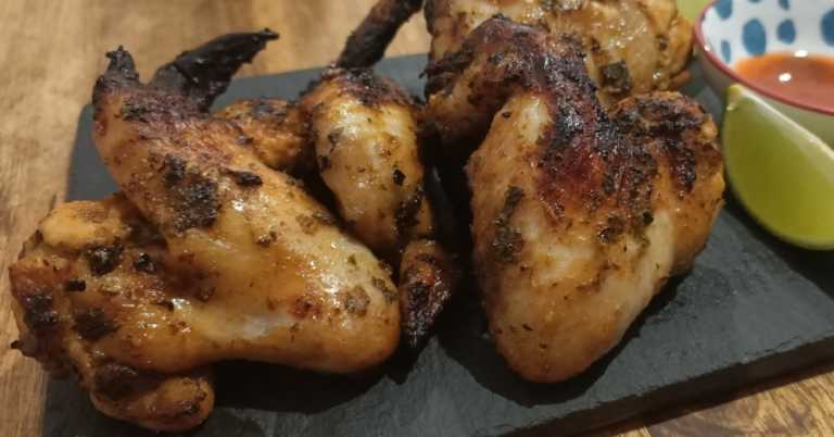Air Fryer Cilantro Lime Chicken Wings