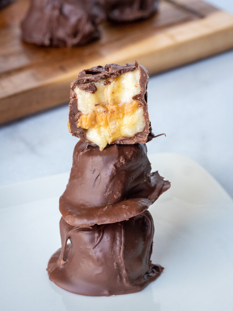 Easy No Bake Banana Chocolate Bites - Honest Grub, Honest Foodie