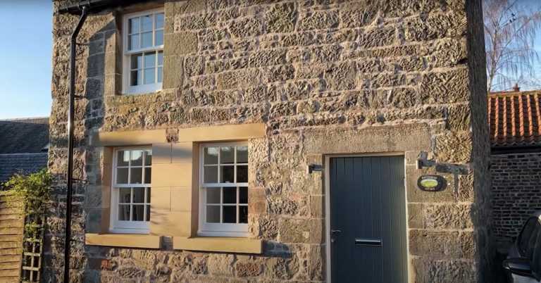 Homeowner Transforms Historic Tiny House in Small Scottish Village