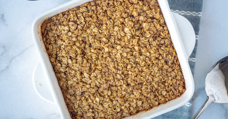 Easy Amish Baked Oatmeal