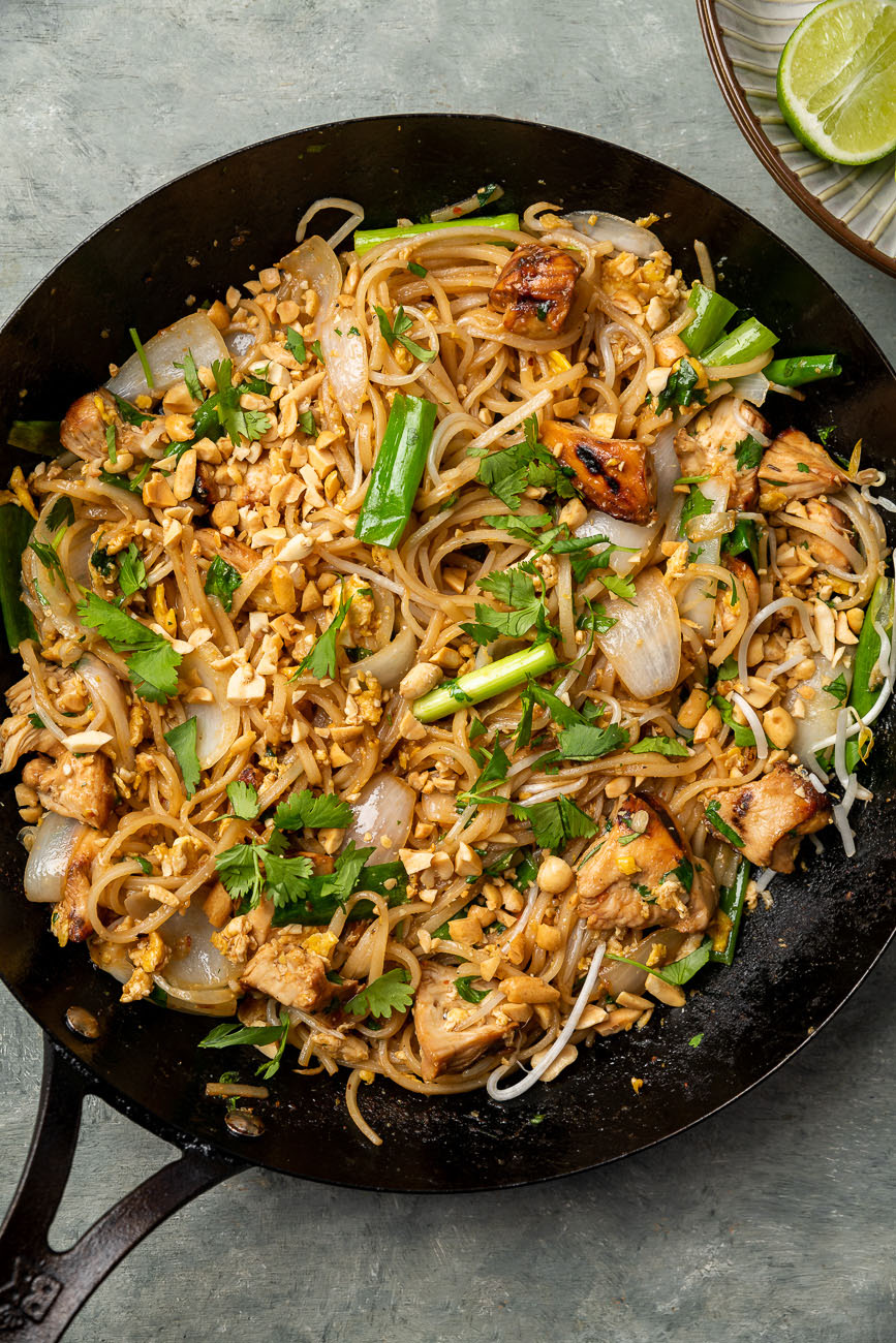 Easy Chicken Pad Thai | 12 Tomatoes