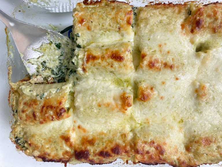 Pesto Lasagna Rolls