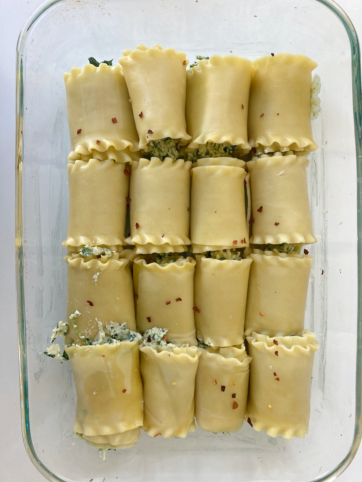Pesto Lasagna Rolls