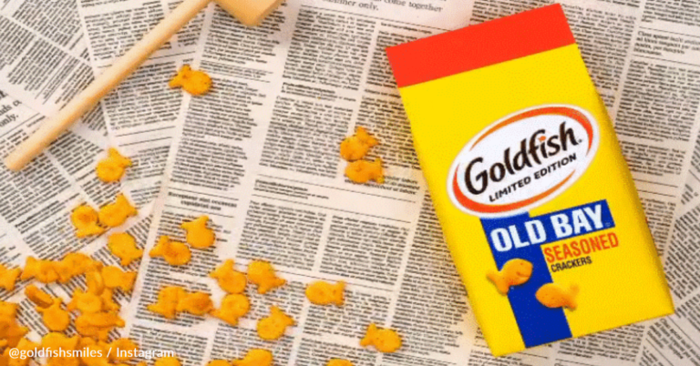 Goldfish Just Released Crackers Flavored With ‘Old Bay Seasoning’