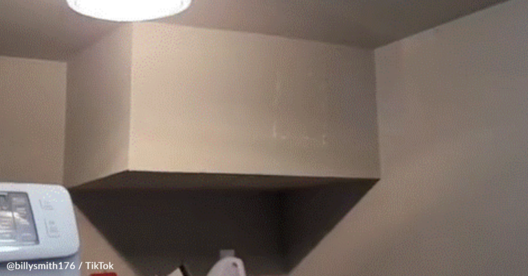 TikToker Discovers ‘Secret Cube’ Built Into The Laundry Room