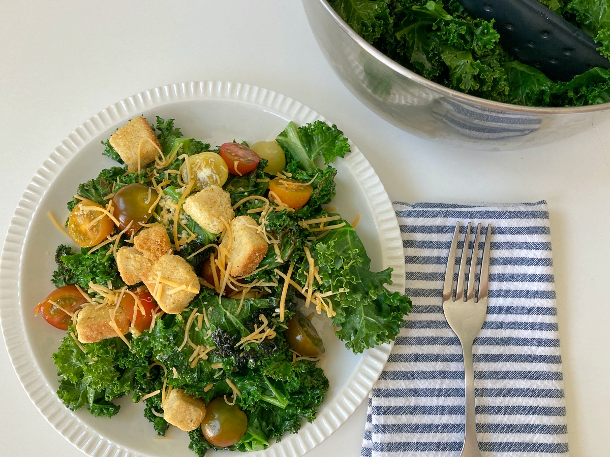 Lemon and Kale Sauté Salad