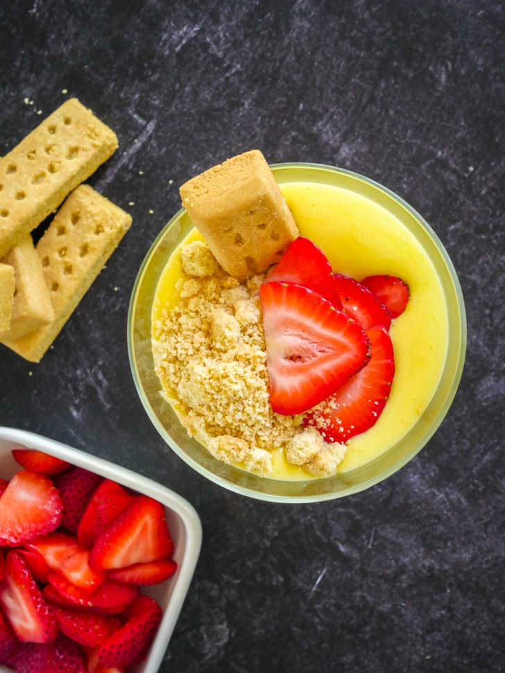 Sabayon with Strawberries 12 Tomatoes