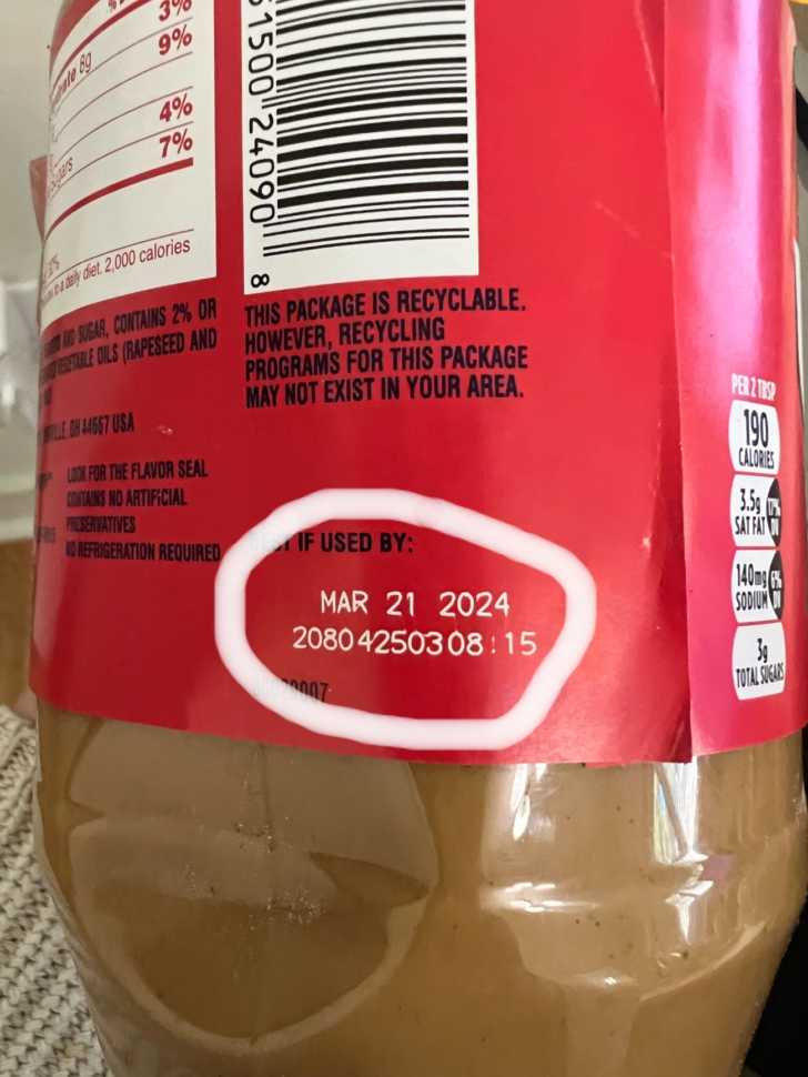 RECALL Jif Peanut Butter Recalled After MultiState Salmonella