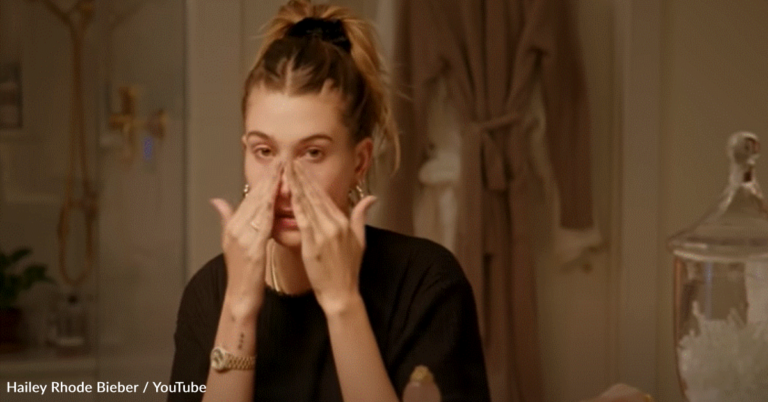 Why Hailey Bieber Makes Her Face Look Like A Glazed Donut Before Bed