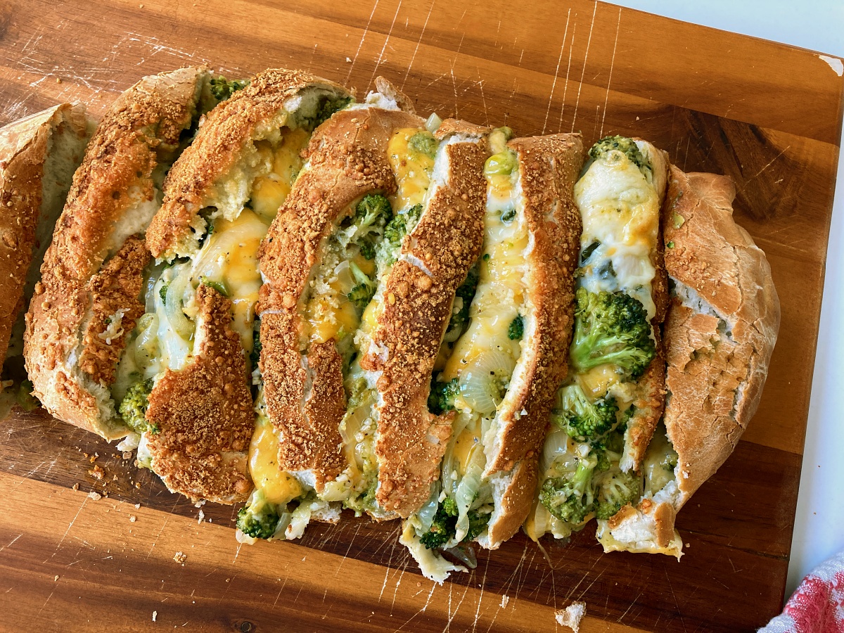 Ree Drummond's Broccoli Cheese Stromboli 