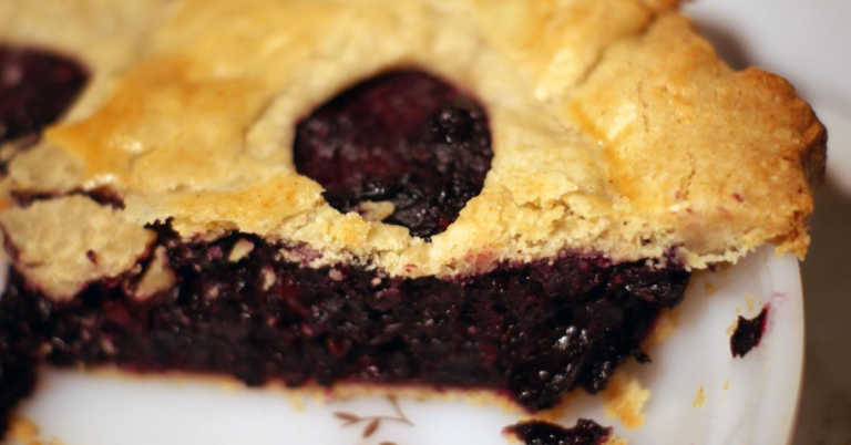 Add This To Your Blueberry Pie To Prevent It From Becoming A Soupy Mess