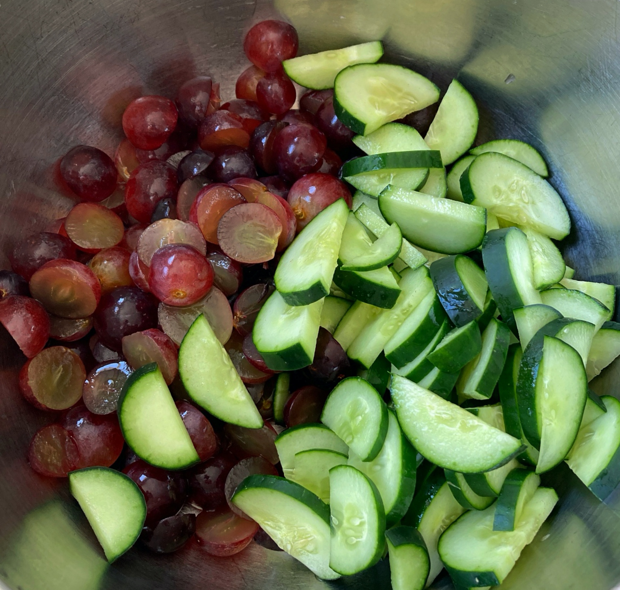 Cucumber Grape Salad