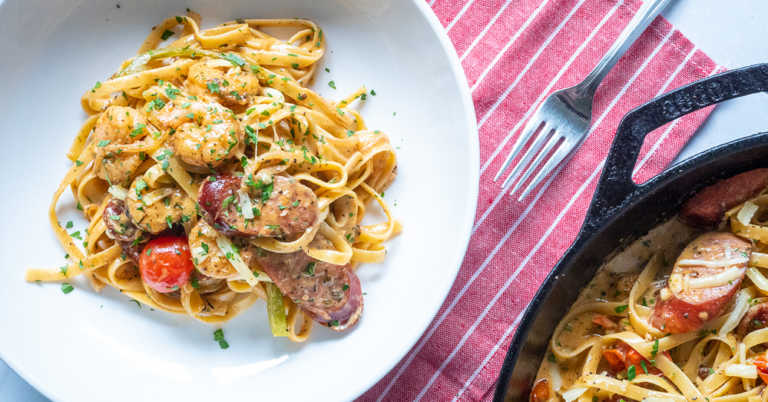 Creamy Jambalaya Pasta