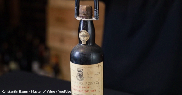 Wine Master Tastes 159-Year-Old Bottle Of Wine
