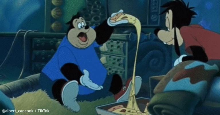 Home Cook Recreates Cheesy Pizza From ‘A Goofy Movie’