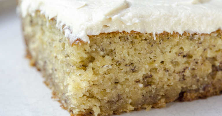 Potluck Banana Cake