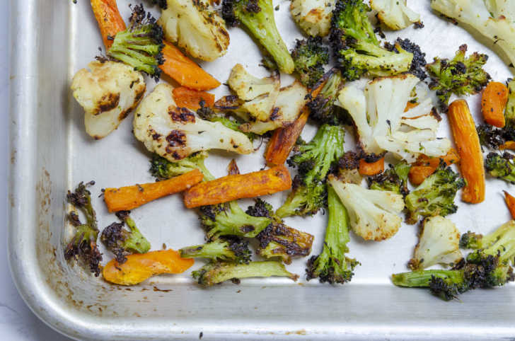 How to Roast Frozen Vegetables - Shaken Together