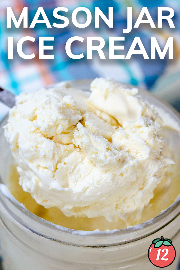 Mason Jar Ice Cream - Easy Recipe 3 Flavors - Creative Ramblings