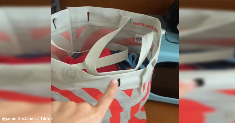 Shopper Reveals Clever Way To Use Shopping Bags At Target