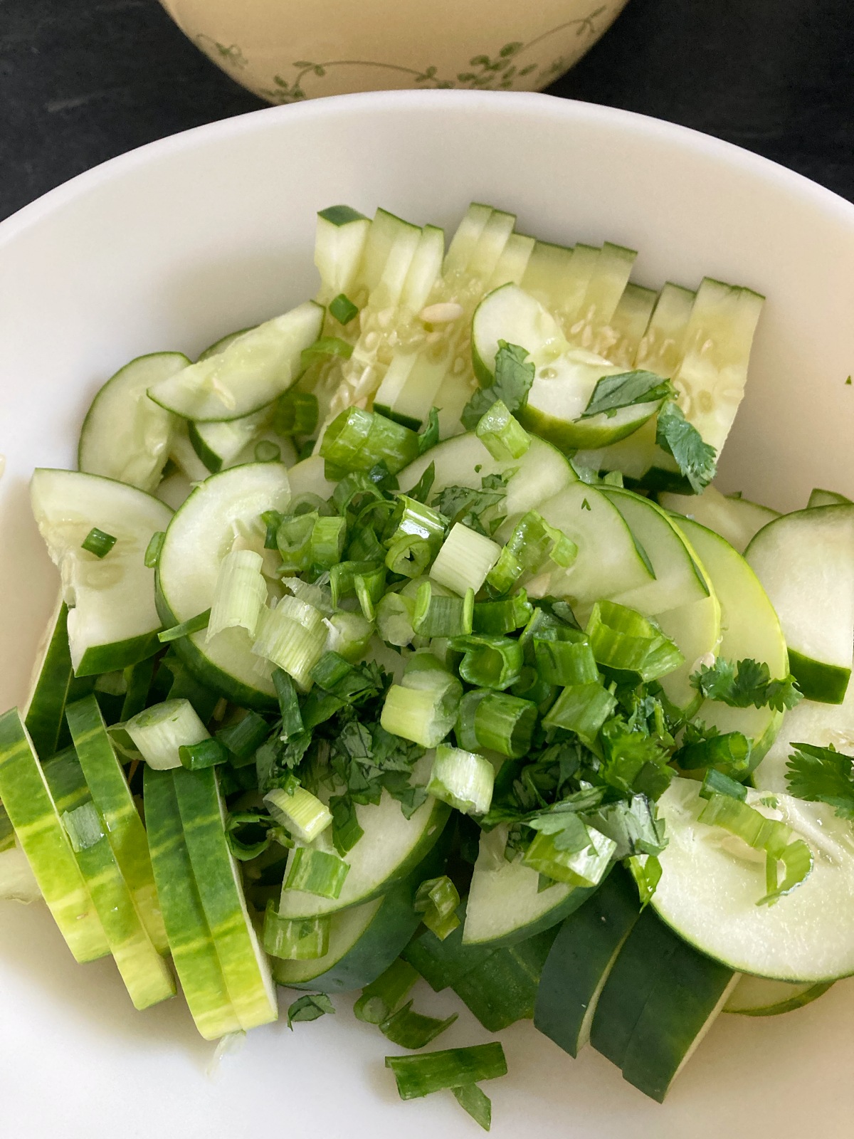 Chinese Cucumber Sesame Salad