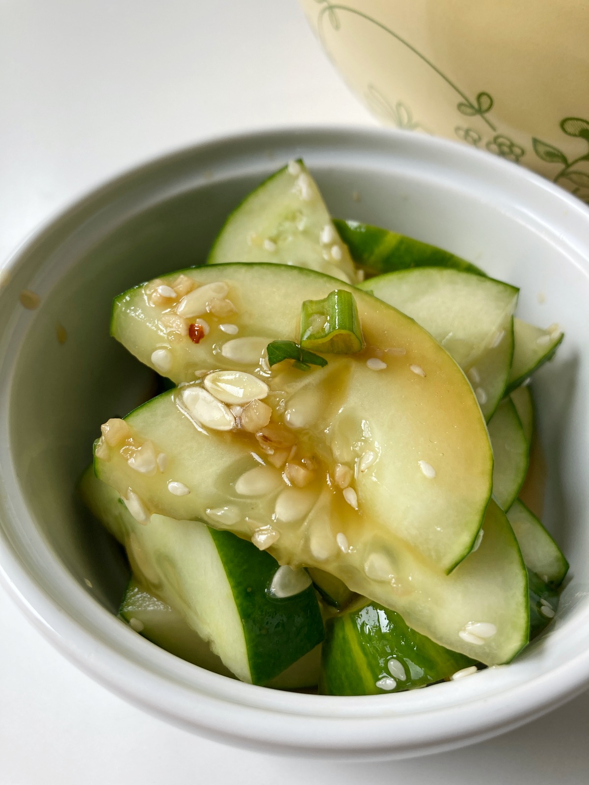 Chinese Cucumber Sesame Salad