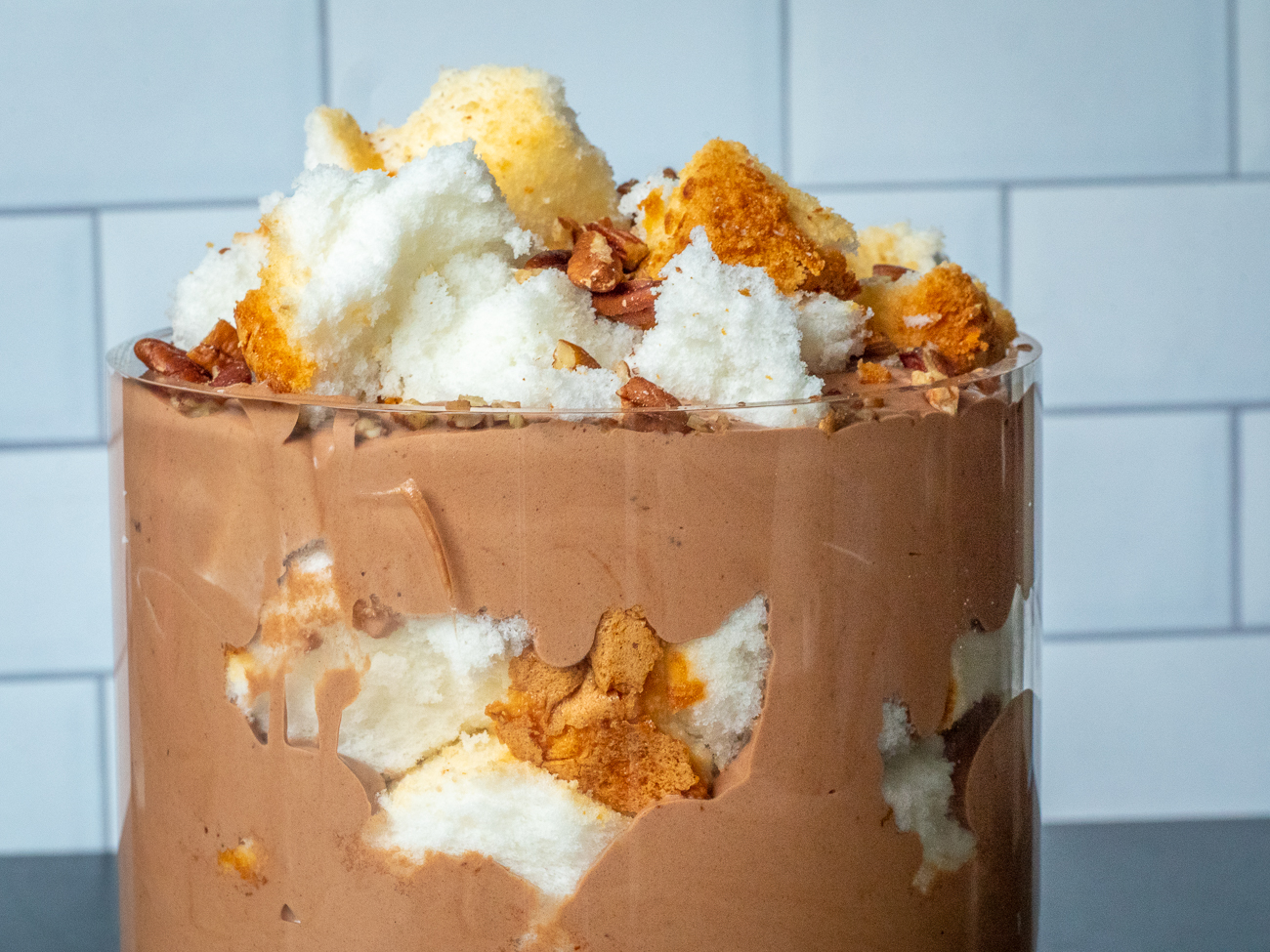 Heavenly Hash Trifle