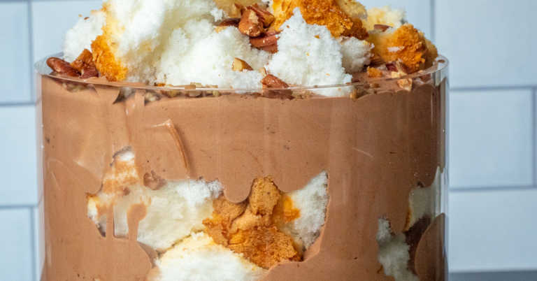 Heavenly Hash Trifle