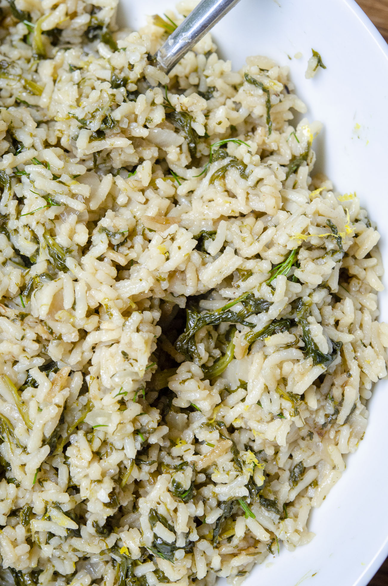 Greek Spinach Rice | Recipe Cart