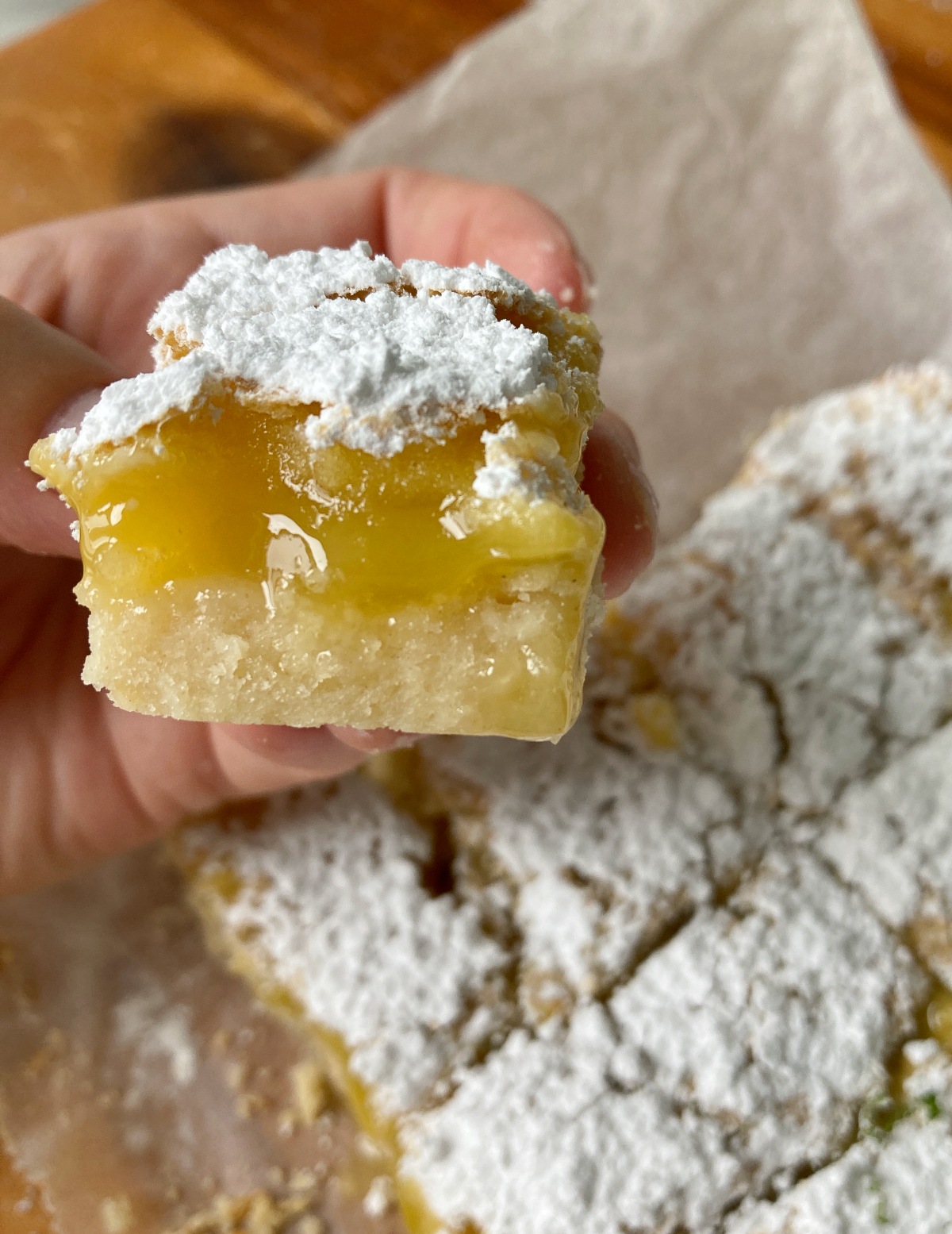 Key Lime Shortbread Bars