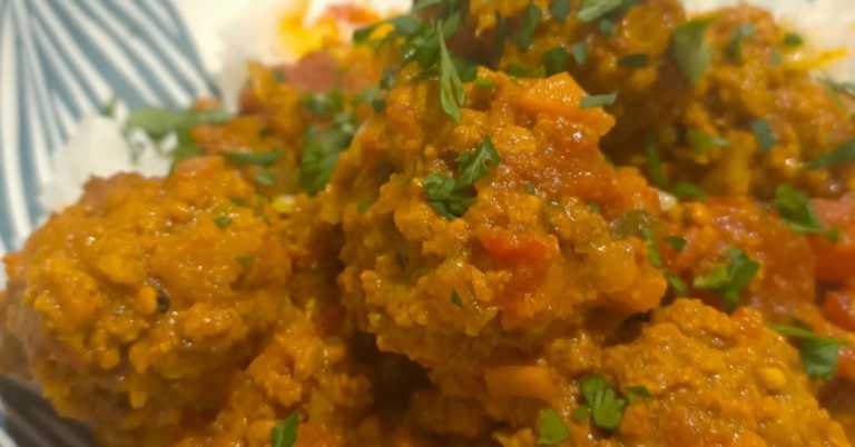 Slow Cooker Moroccan Meatballs