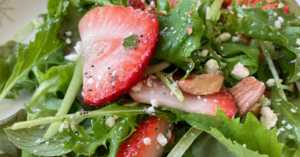 Strawberry Basil Salad